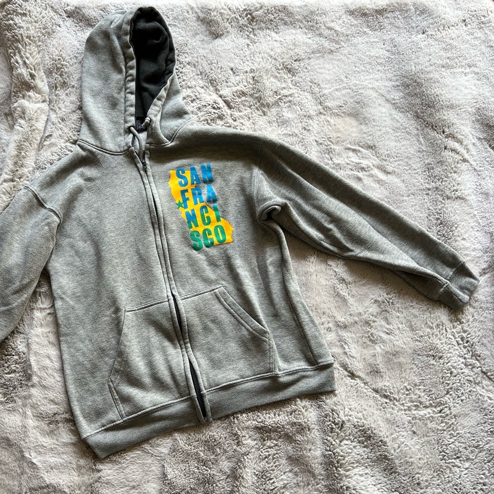 Vintage SF zip up hoodie